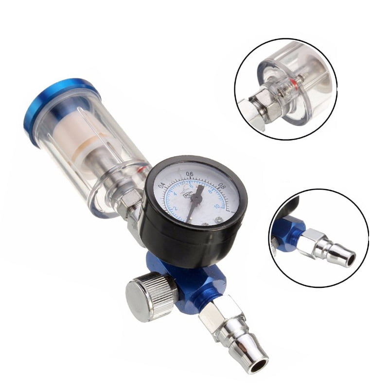 Air Regulator Spray Gun Air Compressor + Filter Oil Traps Water