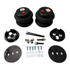 Air Ride Rear Bolt On Brackets & 2600 Air Bags 1/2" Fittings For 1963-72 Chevy C10 Suburban GMC C15/C1500, Air Suspension Lowering Kit