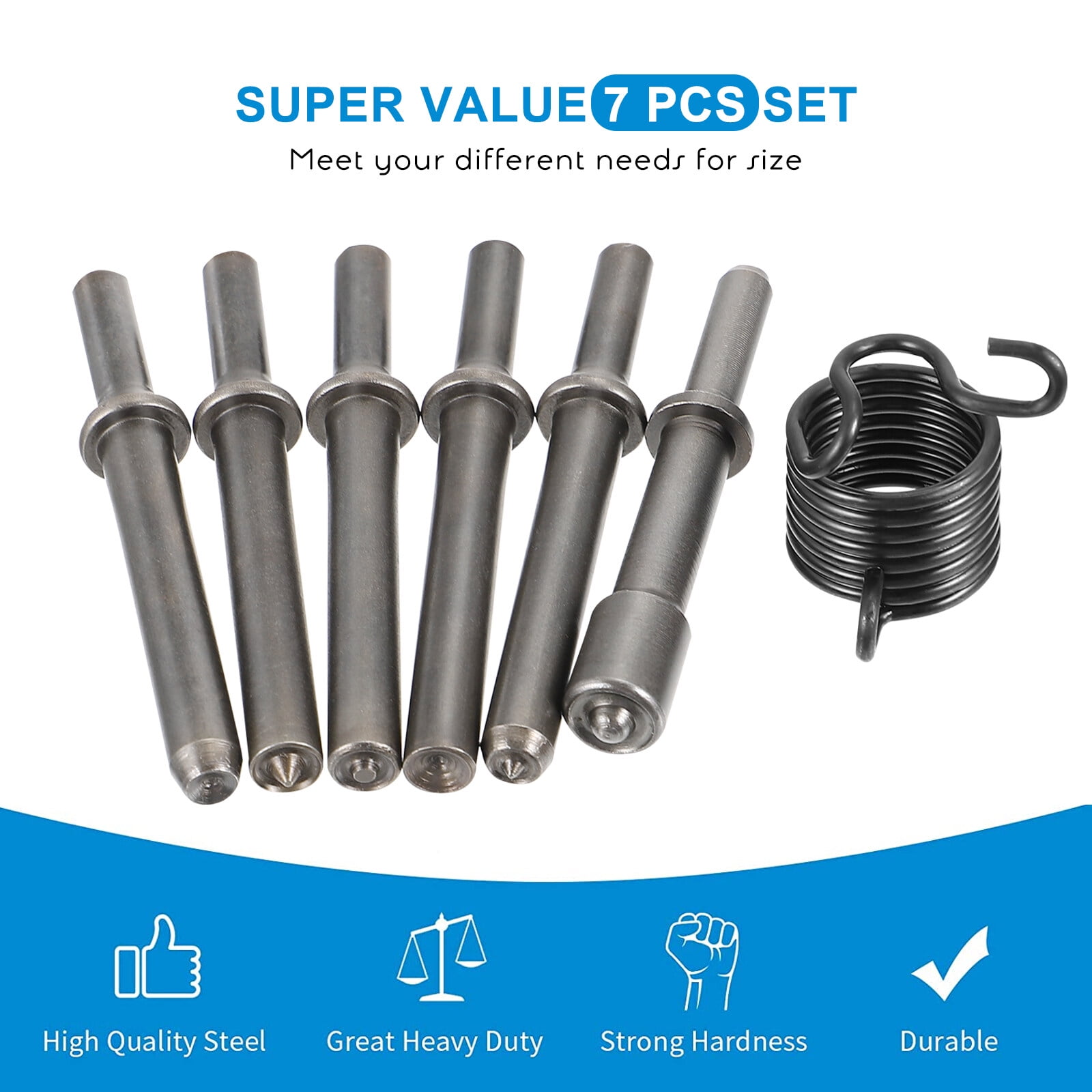 Air Rivet Hammer Pneumatic Hammer Heavy Duty Rivet Tool Smoothing