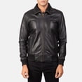 thumbnail image 1 of Air Rolf Leather Bomber Jacket, 1 of 10