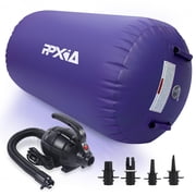 Air Roller Gymnastics Barrel For Tumbling, Inflatable Air Barrel For Back Handspring Training, Gymnastic Equipment With Pump For Yoga Training Cheerleading Home Use