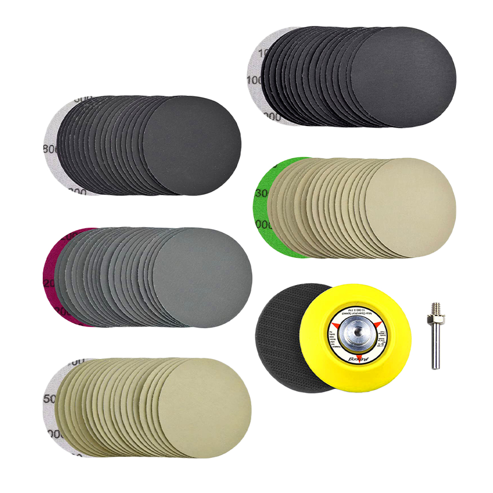 Air Sander Wet Dry Scrubbing Disc Paper Sandpaper for Polishing