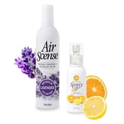 Air Scense Deodroizer Blessed Bathroom, Lavender 7oz & Citrus 2oz, 2 Count