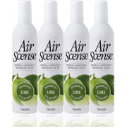 Citra Solv Air Scense Essential Oil Air Freshener - Lime Scent - Non-Aerosol - 7 Ounce | Refreshing, Long-Lasting Scent | Eco-Friendly | Exceptional Value 4-Pack