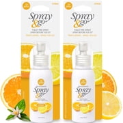 Air Scense Spray & Go Before-You-Sit Toilet Pre-Spray, Citrus, 2 Fl Oz, 2 Count