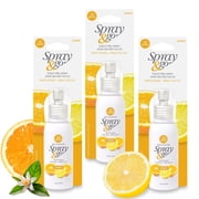 Air Scense Spray & Go Toilet Pre-Spray, Citrus Essential Oils, Odor Blocking Bathroom Spray, 2 fl oz Bottles, 3-Pack