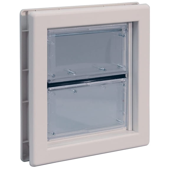 Air Seal Door with Telescoping Frame Small 6.63" x 7.25" Flap Size