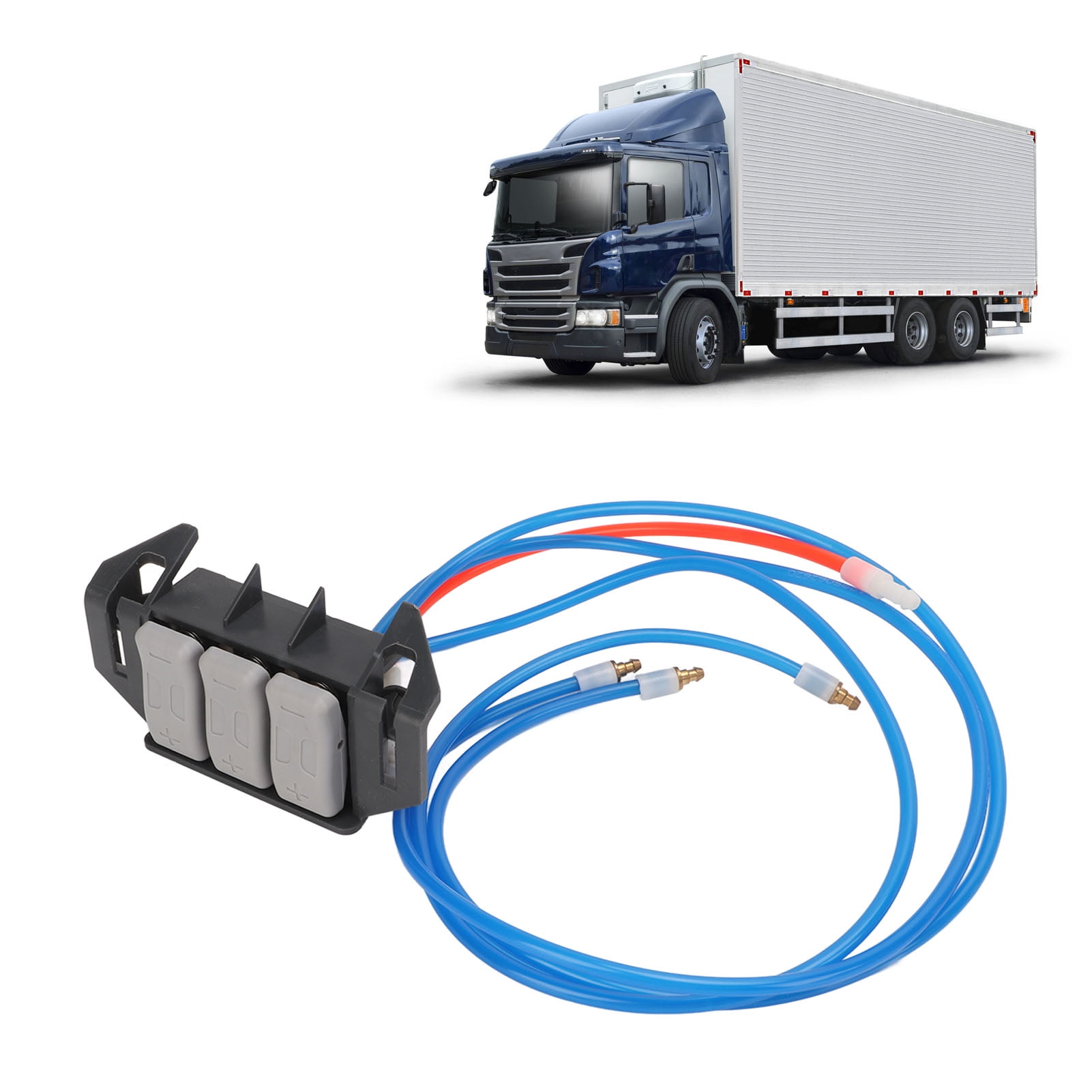 Air Seat Switch, 3 Gang Truck Air Seat Control Switch High Sensitivity