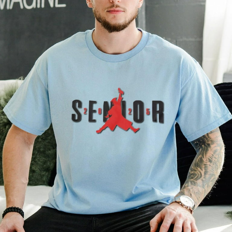 Air Senior Class Graduate Back to School Jordan Jumpman Premium Blend T Shirt 7 COLOR OPTIONS NEW INSTOCK Walmart