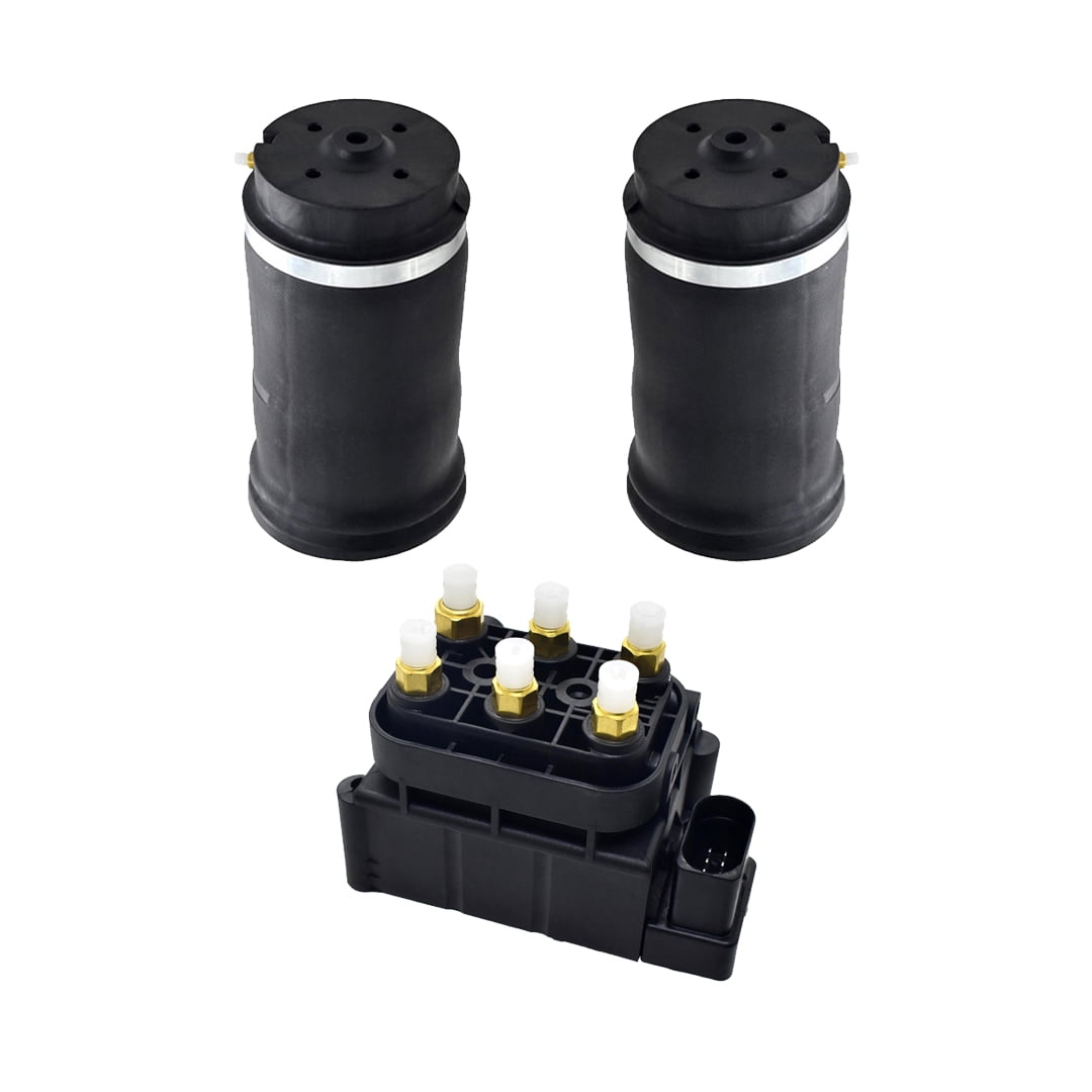 Air Solenoid Valve Block-Rear Air Suspension Spring Bag For 2016-2018 ...
