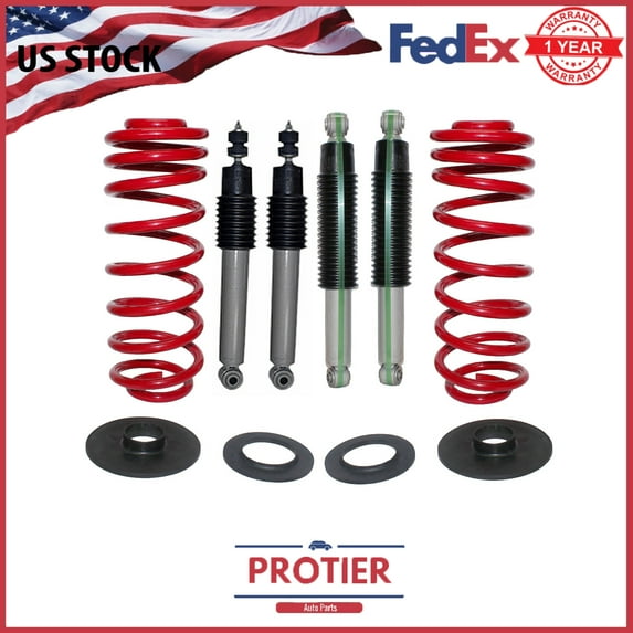 Air Spring & Conversion Kit Compatible For HUMMER V8 Cyl 6.2 2009-03