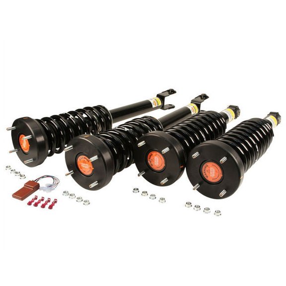 Air Spring Conversion Kit - Compatible with 2004 - 2009 Jaguar XJ8 2005 2006 2007 2008