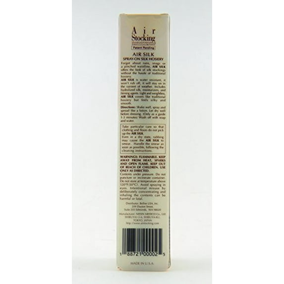 Air Stocking Air Silk Spray-On Silk Hosiery, Bronze .2oz