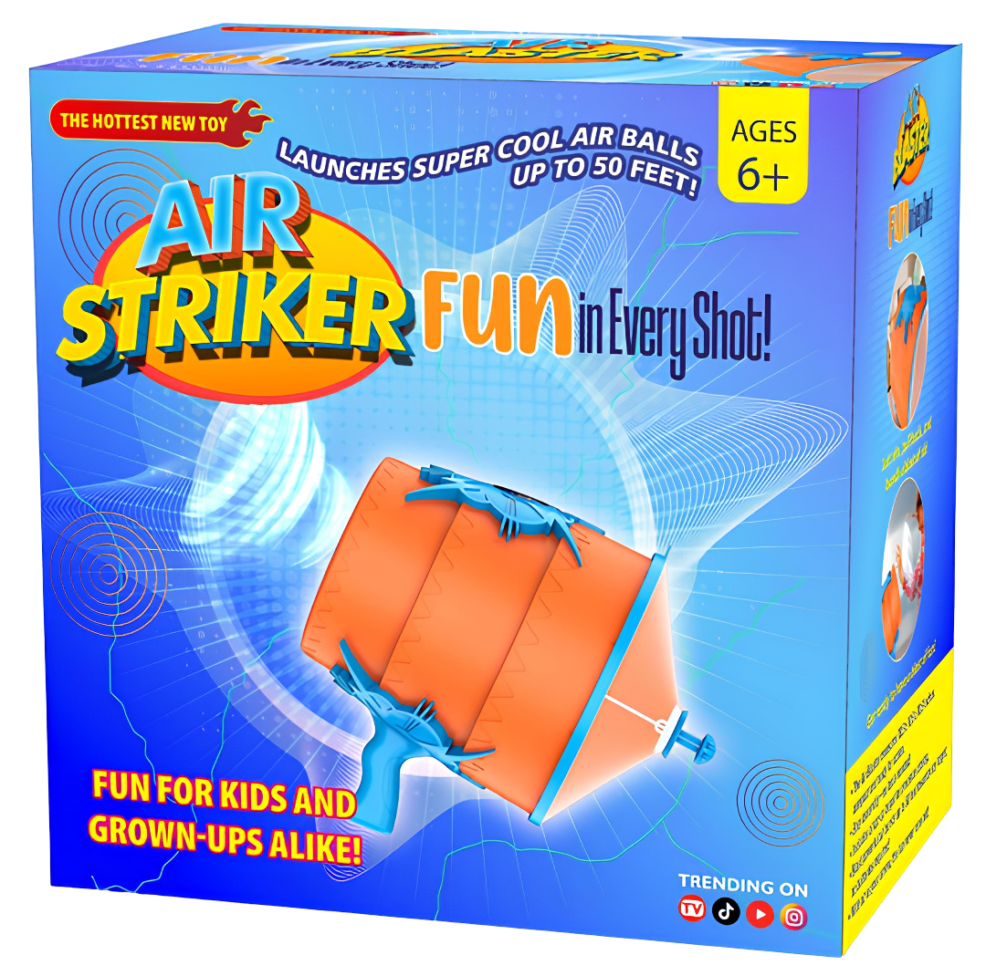 Air Striker, Launch a Harmless Ball of Air Toy, Age 6+