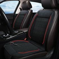 Air Suction Cooling Car Seat Cover Front Seat, 12V Circulation Ventilation Cooling Car Seat Cushion, Summer Cooling Seat Cushion Suitable for Car SUV Truck Universal Style, Classic Black
