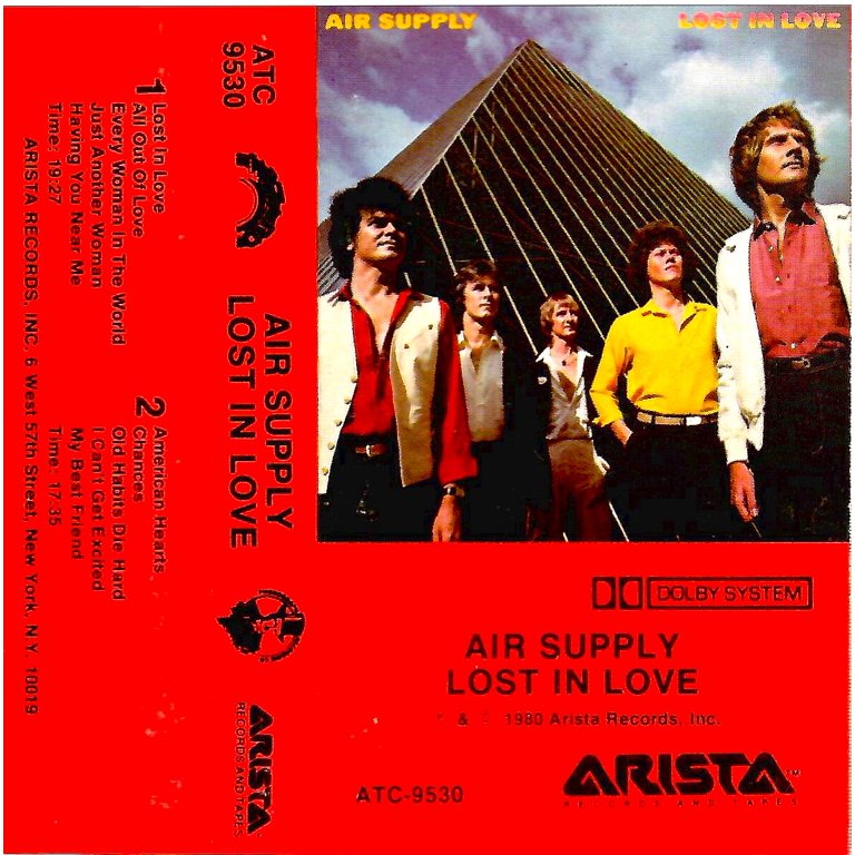 Air Supply – Lost In Love (Cassette) - Walmart.com