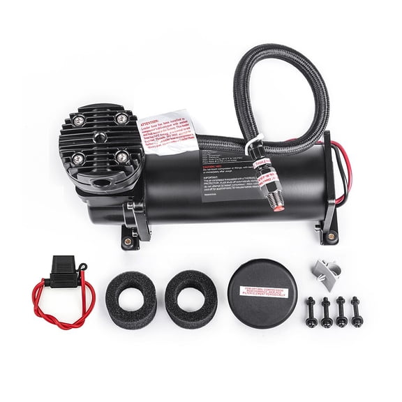 Air Suspension Compressor/ Pump DC 12V 480c MAXPOWER 200 PSI OUTLET 3/8 NPT