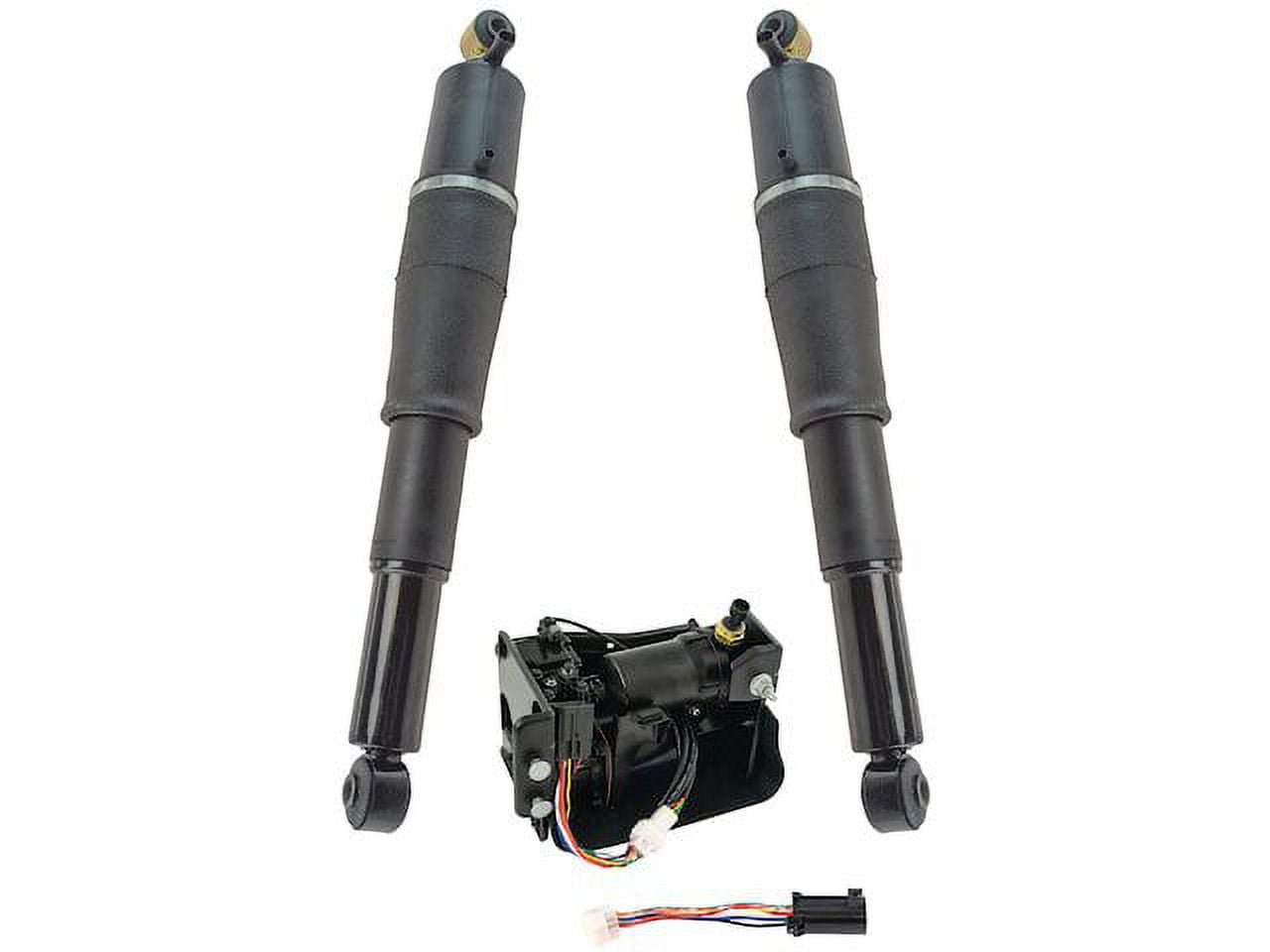 Air Suspension Strut Shock & Compressor Pump Kit - Fits Cadillac Escalade, Chevy Tahoe, GMC Yukon (2000-2014)
