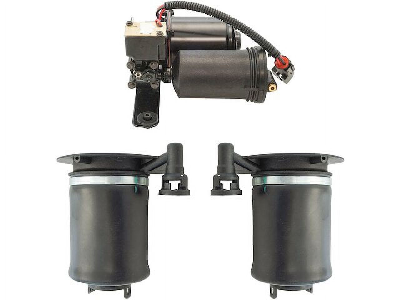 Air Suspension Compressor and Spring Kit 3 Piece - Compatible with 2007 ...