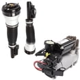 thumbnail interactive-video image 1 of Autoled 2x Front Air Suspension Struts For Mercedes W221 S500 S550 CL500 CL55 (4Matic) 1 of 6