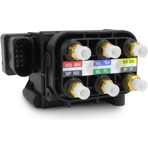Air Suspension Solenoid Valve Unit - Compatible with 2017 Mercedes-Benz GLE43 AMG