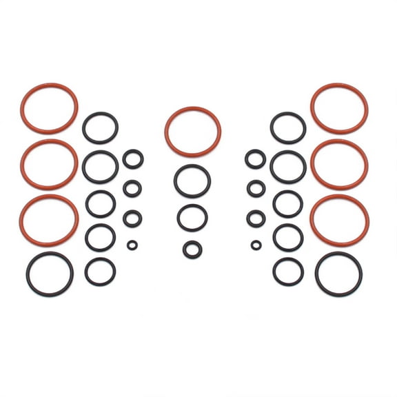 Air Suspension Valve Block Front Rear Repair O-Ring Kit for Land Rover LR3 LR4