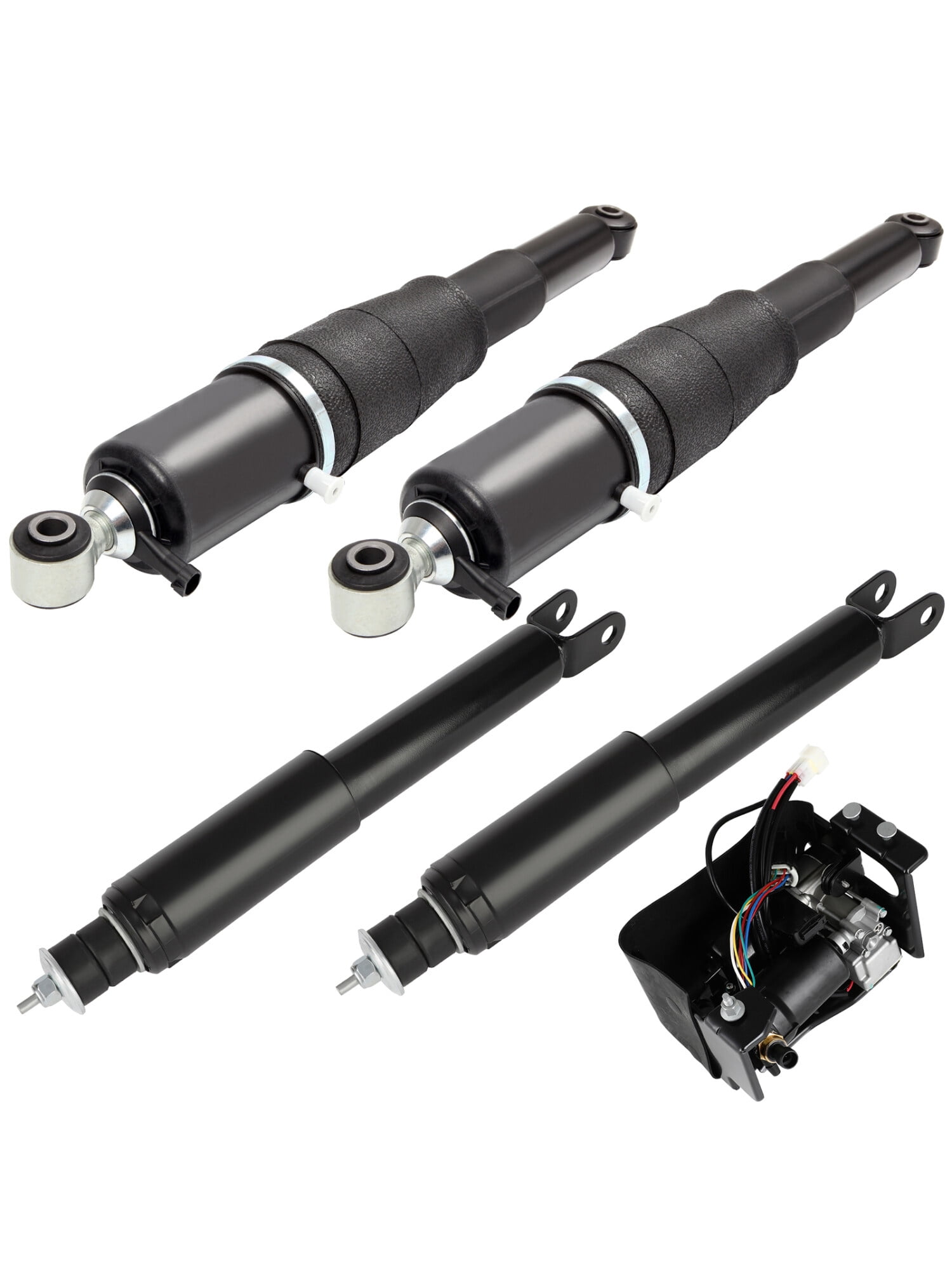 Air Suspensions Compressor Pump Replacement Front and Rear Strut Shock ...