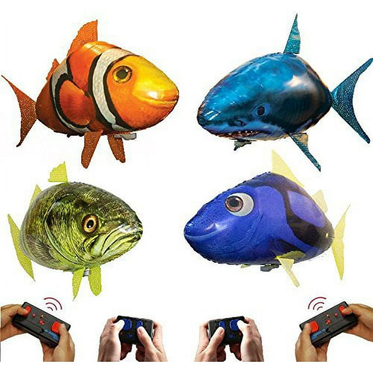 Remote Control Flying Shark/ClownFish Inflatable Toy Sky, 56% OFF