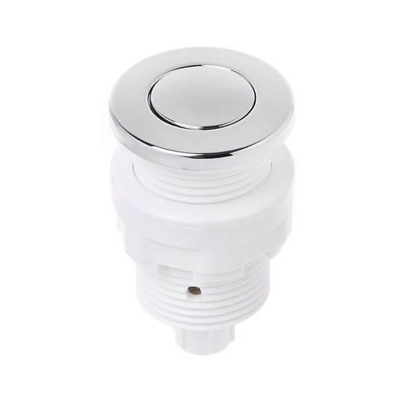 Air Switch Button For Waste Garbage Disposal Whirlpool Pneumatic Switch Silver