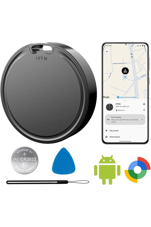 Air Tags for Android,Air Tags-1 Pack Android,Android  Tags,2 Year  Life, Find  for 'S Find Hub App,IP65  Luggage  Android for ,Wallets,Luggage