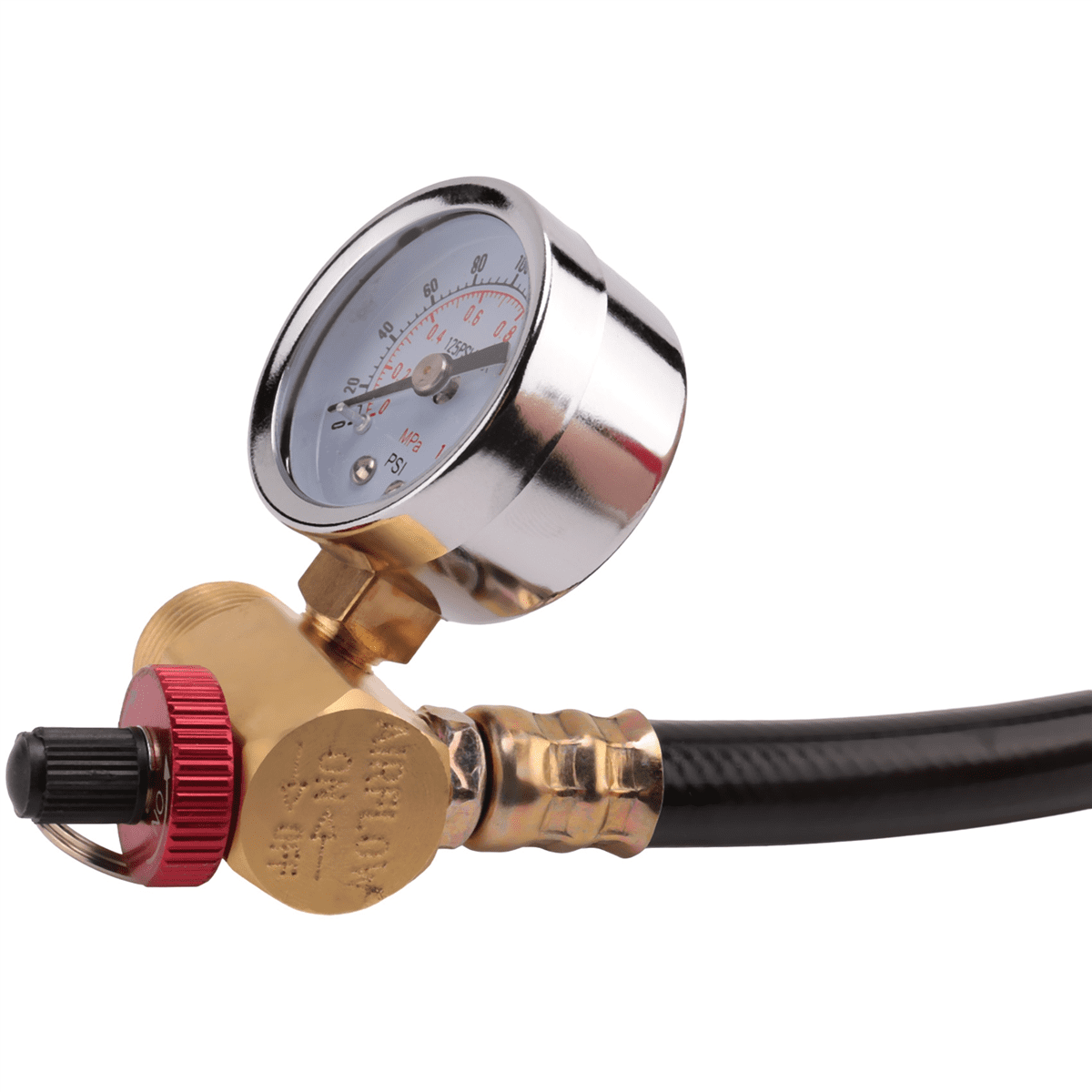 Air Tank Valve Kit with Gauge,Come with 2 Inch Pressure Gauge 1/8 Inch ...