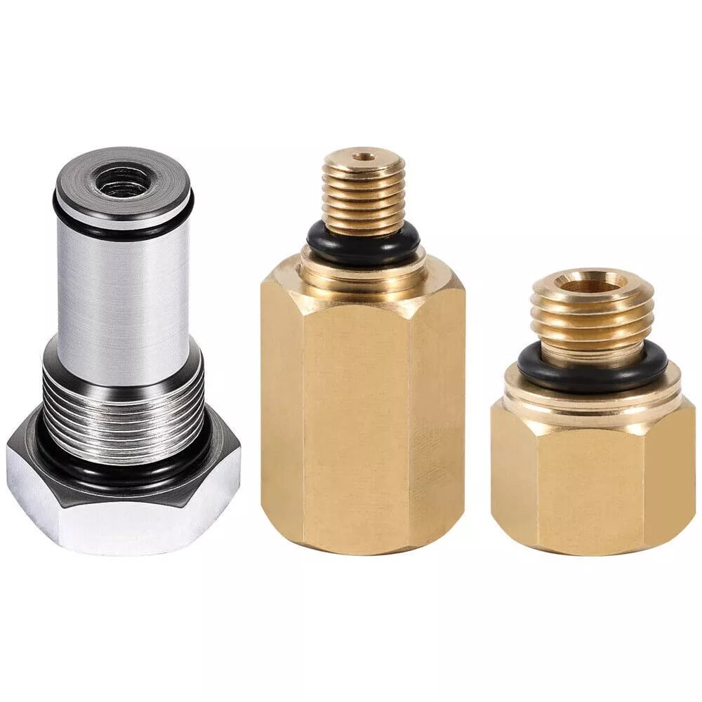 Air Test Fitting Tool, Oil Rail Adapter Leak Test Kit Fit Ford 6.0L ...