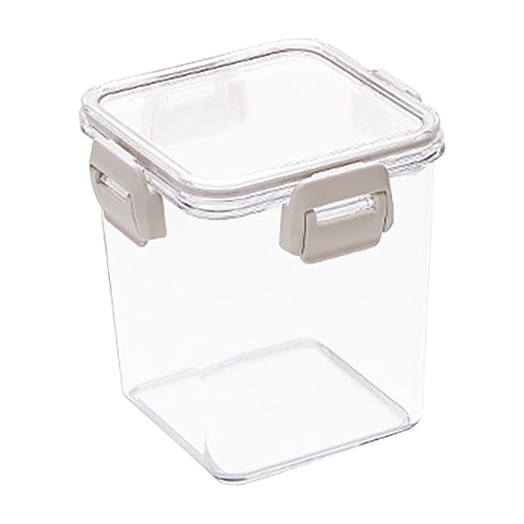 Air Tight Food Storage Containers with Lids, Large Kitchen Storage Square Sealed Tank, Extra Large Food Storage Containers for Flour,Sugar, Rice & Baking Supply - Kitchen Airtight Storage Box