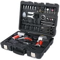 Air Tool and Accessories Kit, 44 Piece, Impact Wrench, Air Ratchet, Die
