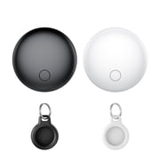 Air Tracker, Bluetooth Tracker Tag-2 Pack, Item Finder Works with Find My App iOS Only, Smart Tag for Keys/Wallets/Luggage, Replaceable Battery, IP68 Waterproof, Worldwide Tracking, FCC Approved