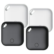 Air Tracker, Bluetooth Tracker Tag-4Pack, Key Finder Works with Find My App iOS Only, Smart Tag for Keys/Wallets/Luggage Worldwide Tracking, Replaceable Battery, IP67 Waterproof, FCC Approved
