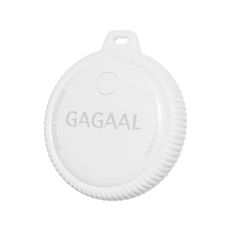 Air Tracker Item Finders,Bluetooth Locator Tag Works with Apple Find My (iOS),Item Tracker for Your Keys,Wallet,Backpack,Pet,Replaceable Battery(White)