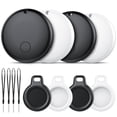thumbnail image 1 of Air Tracker Tag for Android, Bluetooth Item Finder-4Pack, Bluetooth Tracker Works with Google Find Hub App(Not for iOS), Replaceable Battery, IP68 Waterproof Locator for Keys/Luggages, FCC Approved, 1 of 14