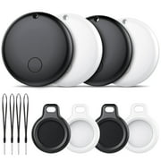 Air Tracker Tag for Android, Bluetooth Item Finder-4Pack, Bluetooth Tracker Works with Google Find Hub App(Not for iOS), Replaceable Battery, IP68 Waterproof Locator for Keys/Luggages, FCC Approved