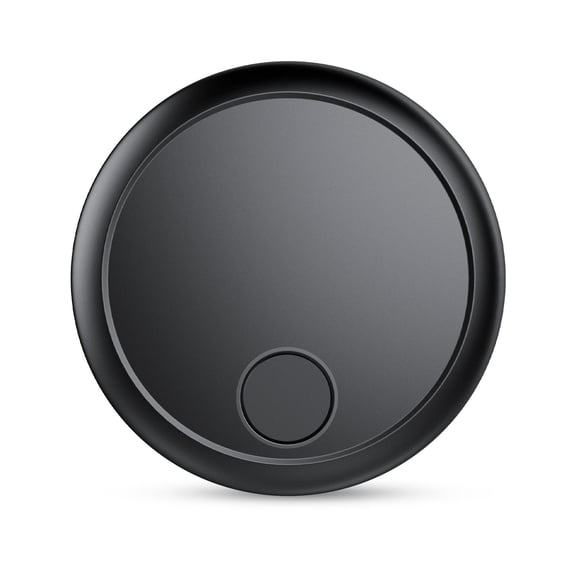 Air Tracker Tag, Bluetooth Tracker-1Pack, Bluetooth Item Finder Compatible with Apple Find My (iOS Only), IP68 Waterproof, Replaceable Battery, Locator for Keys/Wallets Charcoal Black, FCC Approved