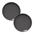 thumbnail image 1 of Air Tracker Tag (iOS Only), Bluetooth Tracking Device, Item Finder and Key Locator, Works with Google Find Hub, Smart Tag for Vehicle/Luggage/Wallet, No Monthly Fees Black 2 Pack, 1 of 9