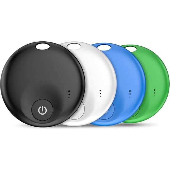 Air Tracker Tags 4 Pack,Bluetooth Tracker Tag, Item Finder Works with Find My App, Trakcer Tag Locator for Your Keys, Wallet, Luggage, Backpack, and More,(iOS only) 4Colors