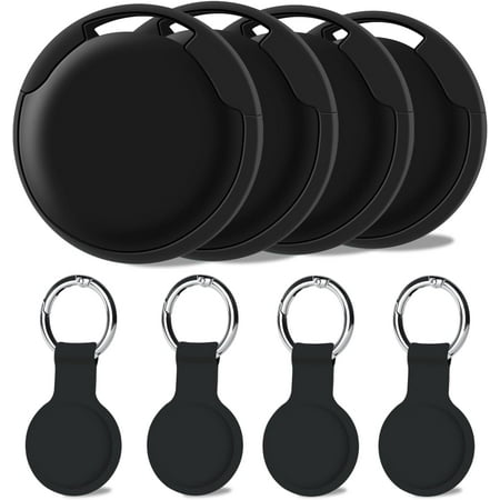 Air Tracker Tags-4Pack, Smart Bluetooth Tracker Tag, Works with nd My APP (iOS Only), Keys nder and Item Locator for Luggage, Backpack, Suitcase, Pets and more, Waterproof ng Tag