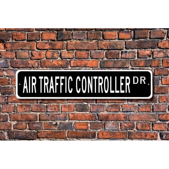 Air Traffic Controller Air Traffic Controller Gift Air Traffic Controller sign Air Traffic Metal Aluminum Sign - Size: 16 x 4 Inches