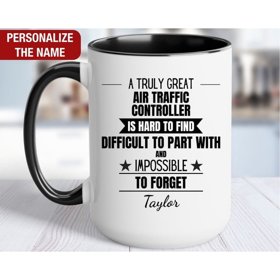 Air Traffic Controller Personalized Gift Air Traffic Controller Thank You Mug Air Traffic