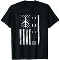 thumbnail image 1 of Air Traffic Controller USA Flag - ATC Outfit Controller Gift T-Shirt, 1 of 4