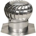 thumbnail image 1 of AirVent 14 In. Aluminum Internally Braced Wind Turbine Attic Vent TIBS1400, 1 of 1
