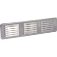 thumbnail image 1 of AirVent 16 In. x 4 In. Mill Aluminum Under Eave Vent 84126 Pack of 24, 1 of 2