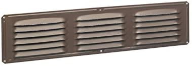 Undereave Vent 16x4 Inches - Aluminum Intake Vent For Attic, Pack Of 24, White