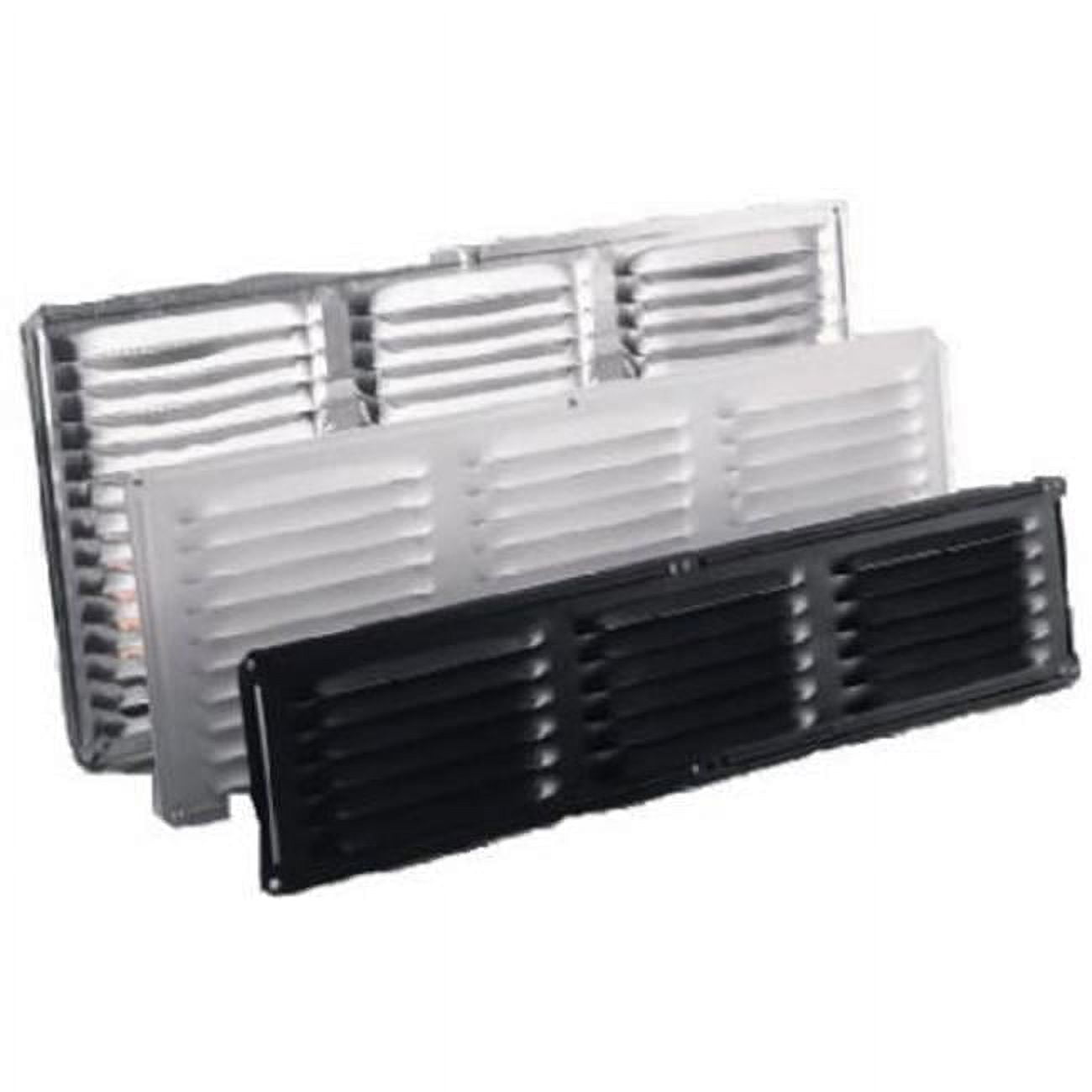 Undereave Vent 16x4 Inches - Aluminum Intake Vent For Attic, Pack Of 24, White